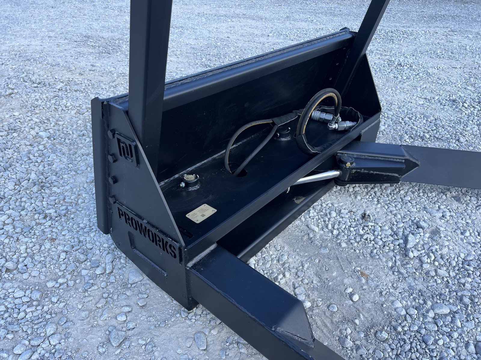 Hydraulic Nursery Tree Fork Attachment Fits Skid Steer Tractor Quick Attach - Image 18