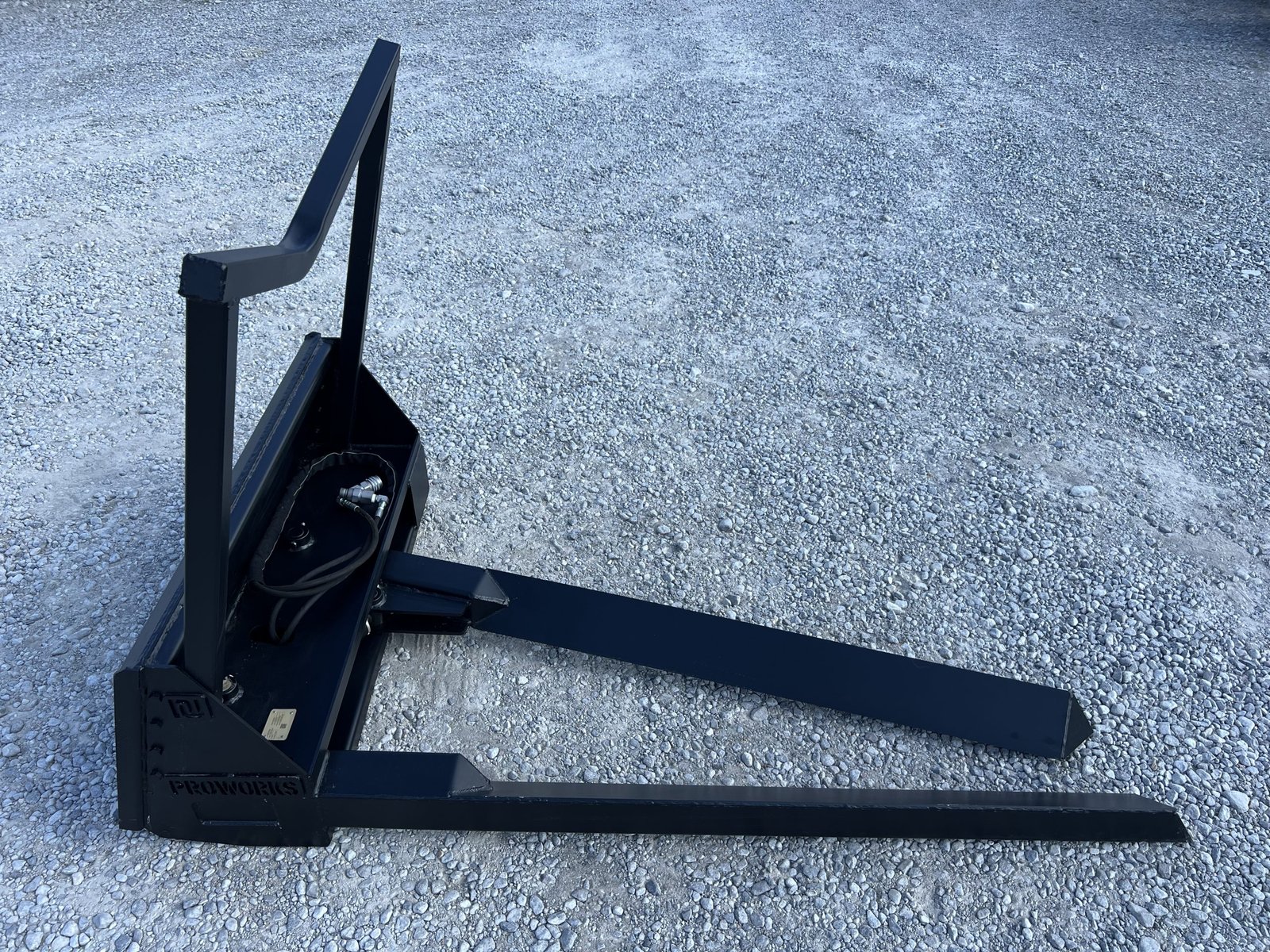 Hydraulic Nursery Tree Fork Attachment Fits Skid Steer Tractor Quick Attach - Image 7
