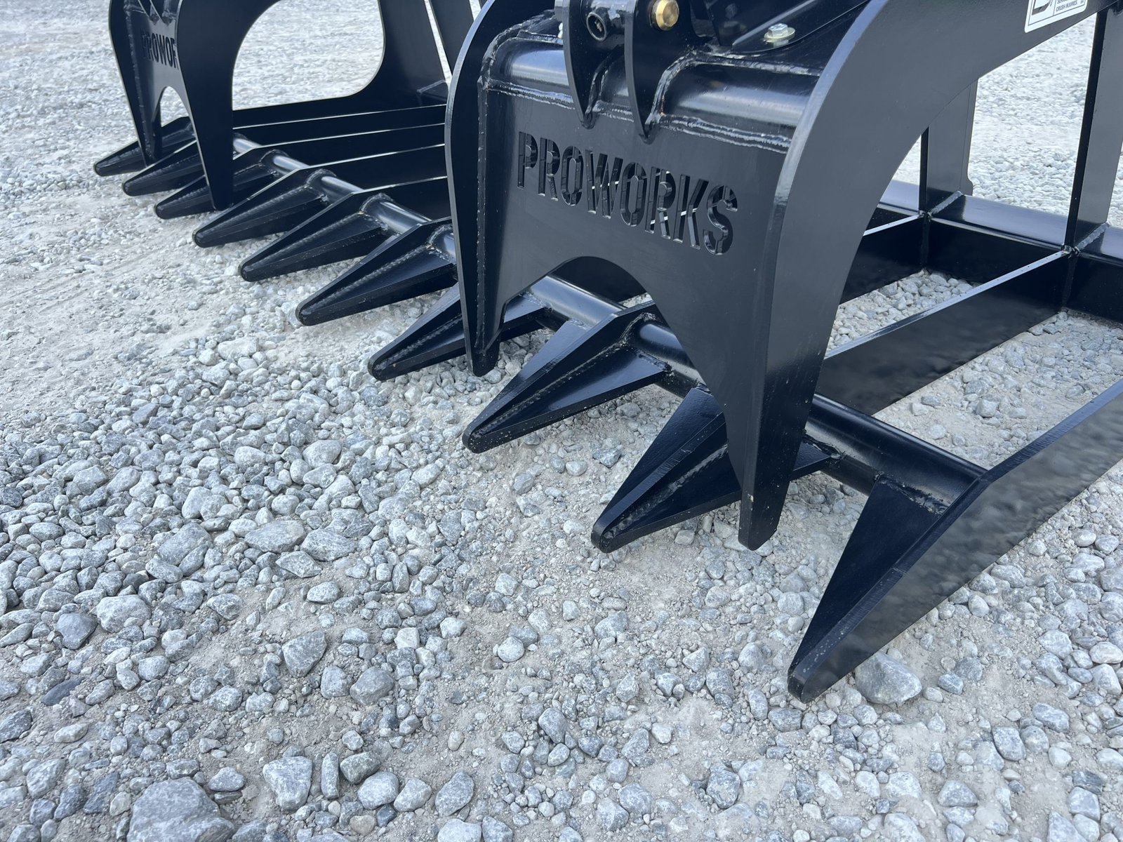 84″ Extreme Duty Root Rake Grapple Attachment Fits Skid Steer Quick Attach - Image 10