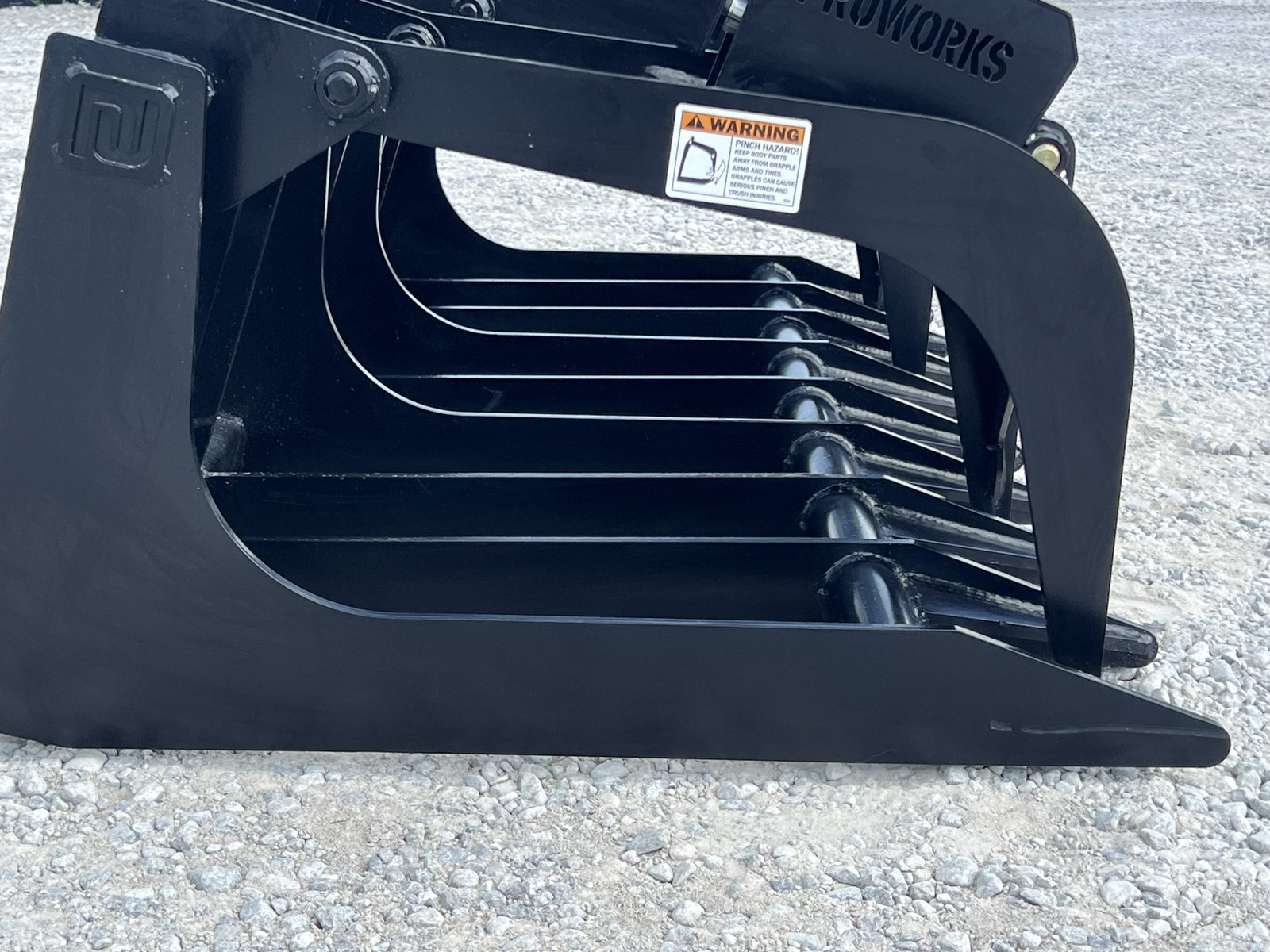 72″ Extreme Duty Root Rake Grapple Attachment Fits Skid Steer Quick Attach - Image 14