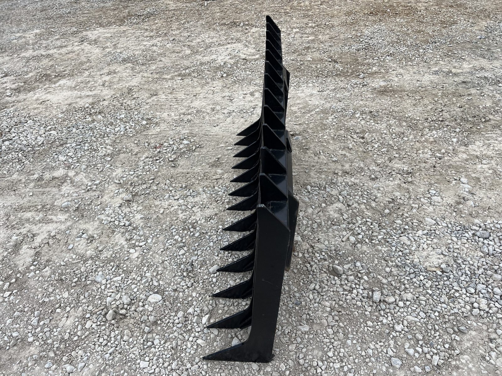70″ Brush Root Debris Rake Attachment Fits Universal Skid Steer Quick Attach - Image 8
