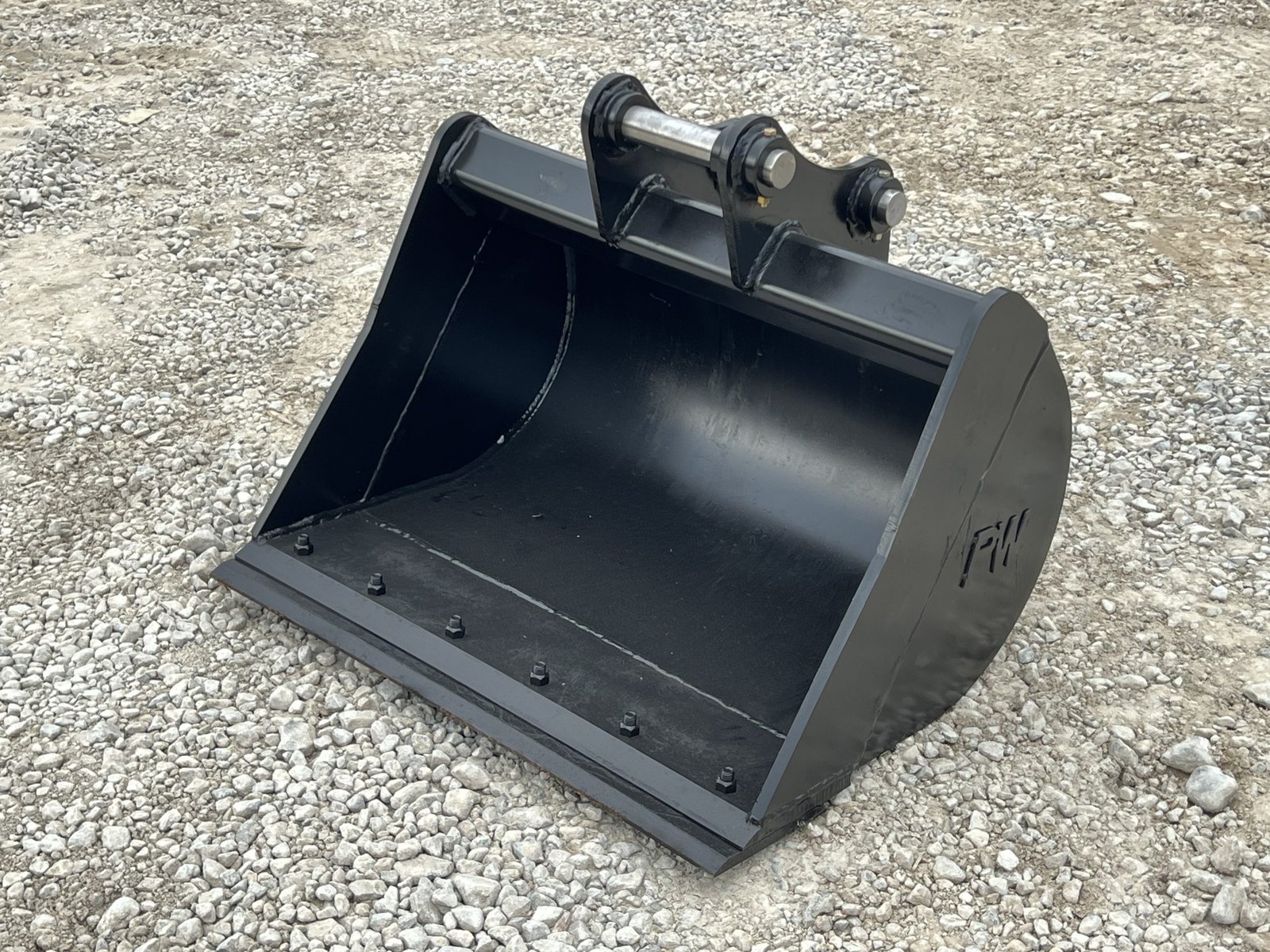 36″ Smooth Ditching Excavator Bucket Fits CAT 306 Mini Excavator Quick Coupler