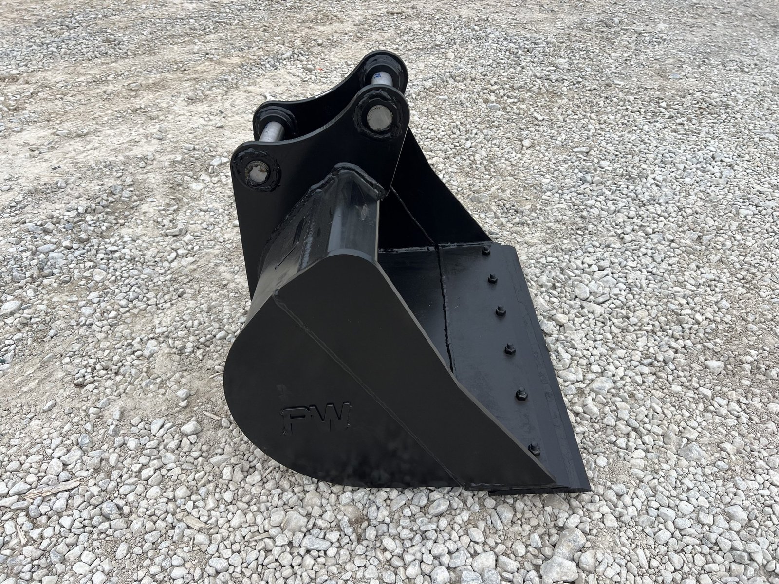 36″ Smooth Ditching Excavator Bucket Fits CAT 306 Mini Excavator Quick Coupler - Image 4