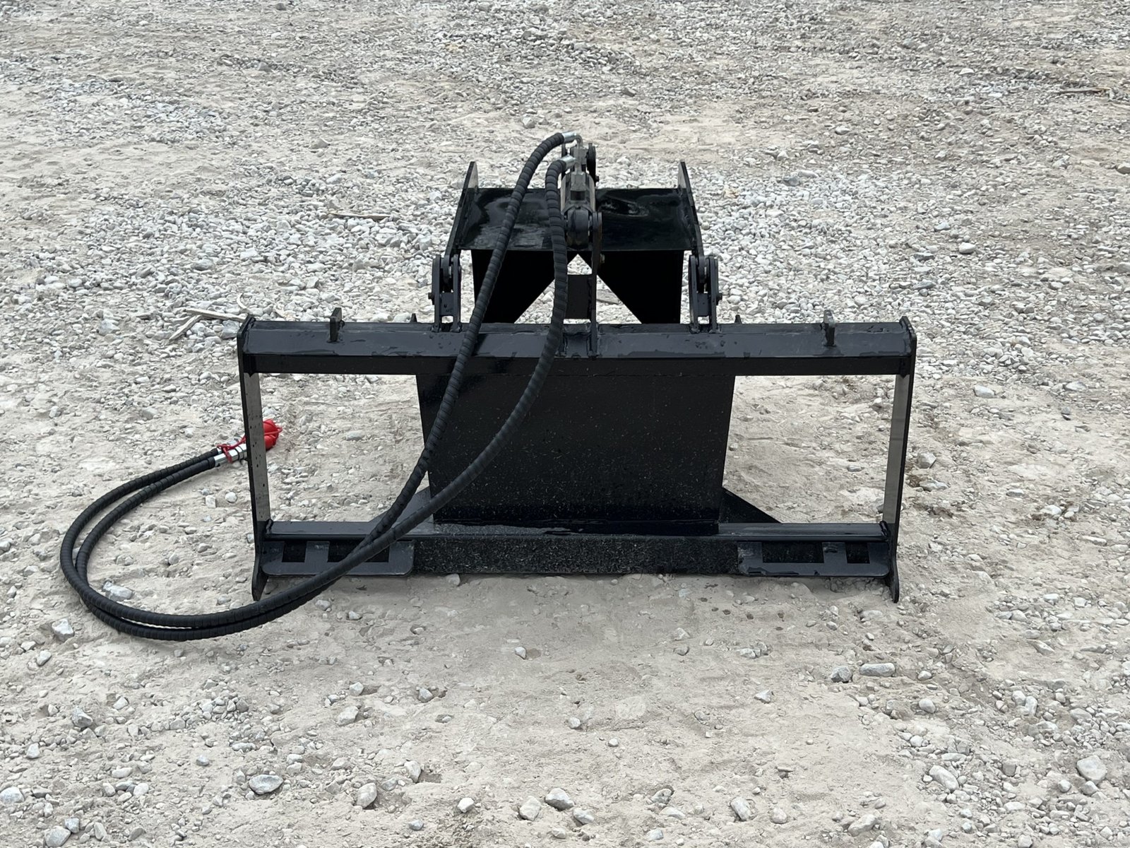 Hydraulic Stump Bucket Grapple Attachment Fits Skid Steer Tractor Loader - Image 6