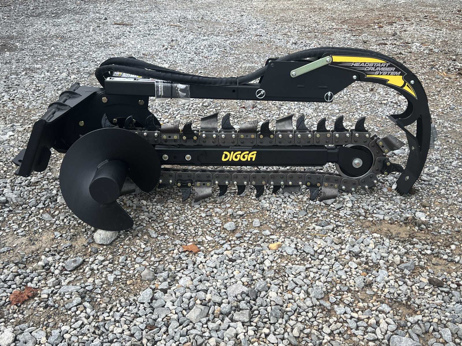 36″ x 6″ Digga Bigfoot Combo Trencher Attachment Fits Toro Dingo Mini Skid Steer - Image 4