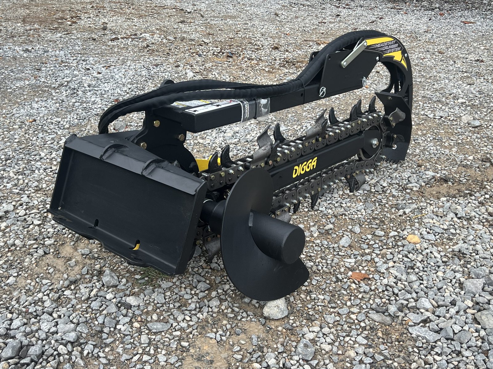 36″ x 6″ Digga Bigfoot Combo Trencher Attachment Fits Toro Dingo Mini Skid Steer - Image 5