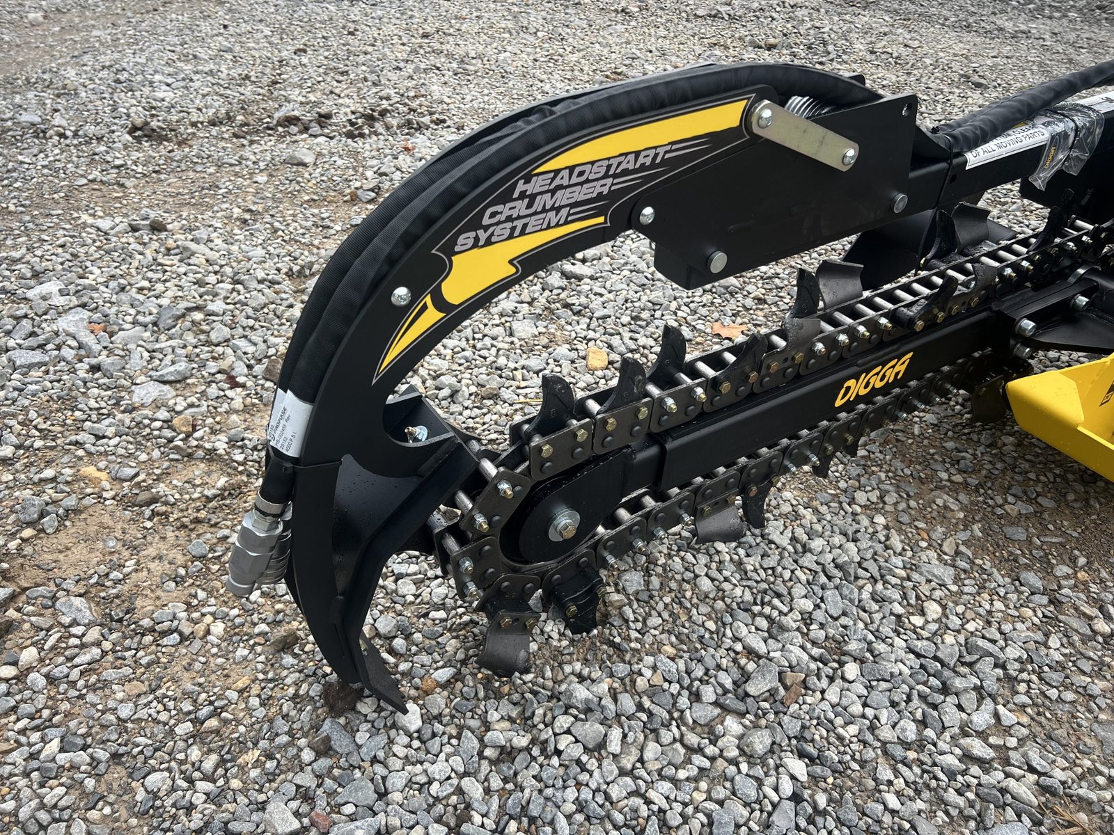 36″ x 6″ Digga Bigfoot Combo Trencher Attachment Fits Toro Dingo Mini Skid Steer - Image 11