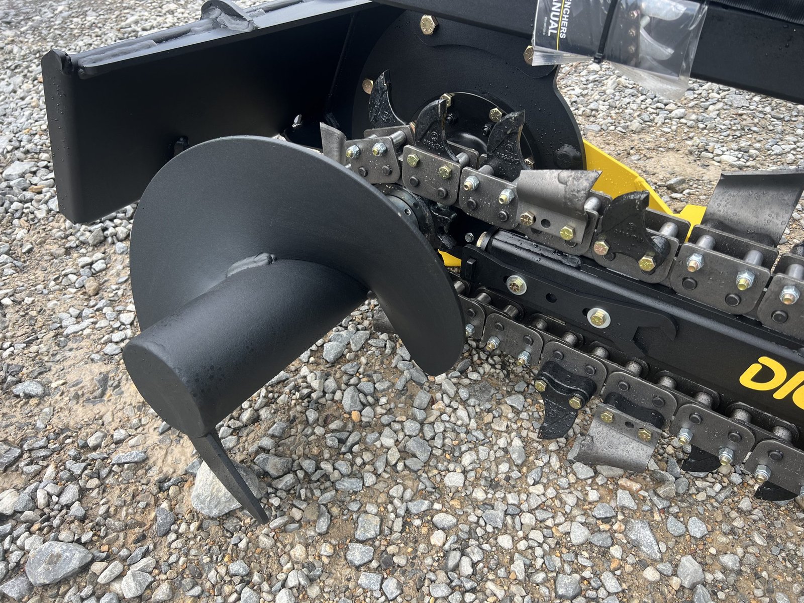 36″ x 6″ Digga Bigfoot Combo Trencher Attachment Fits Toro Dingo Mini Skid Steer - Image 12