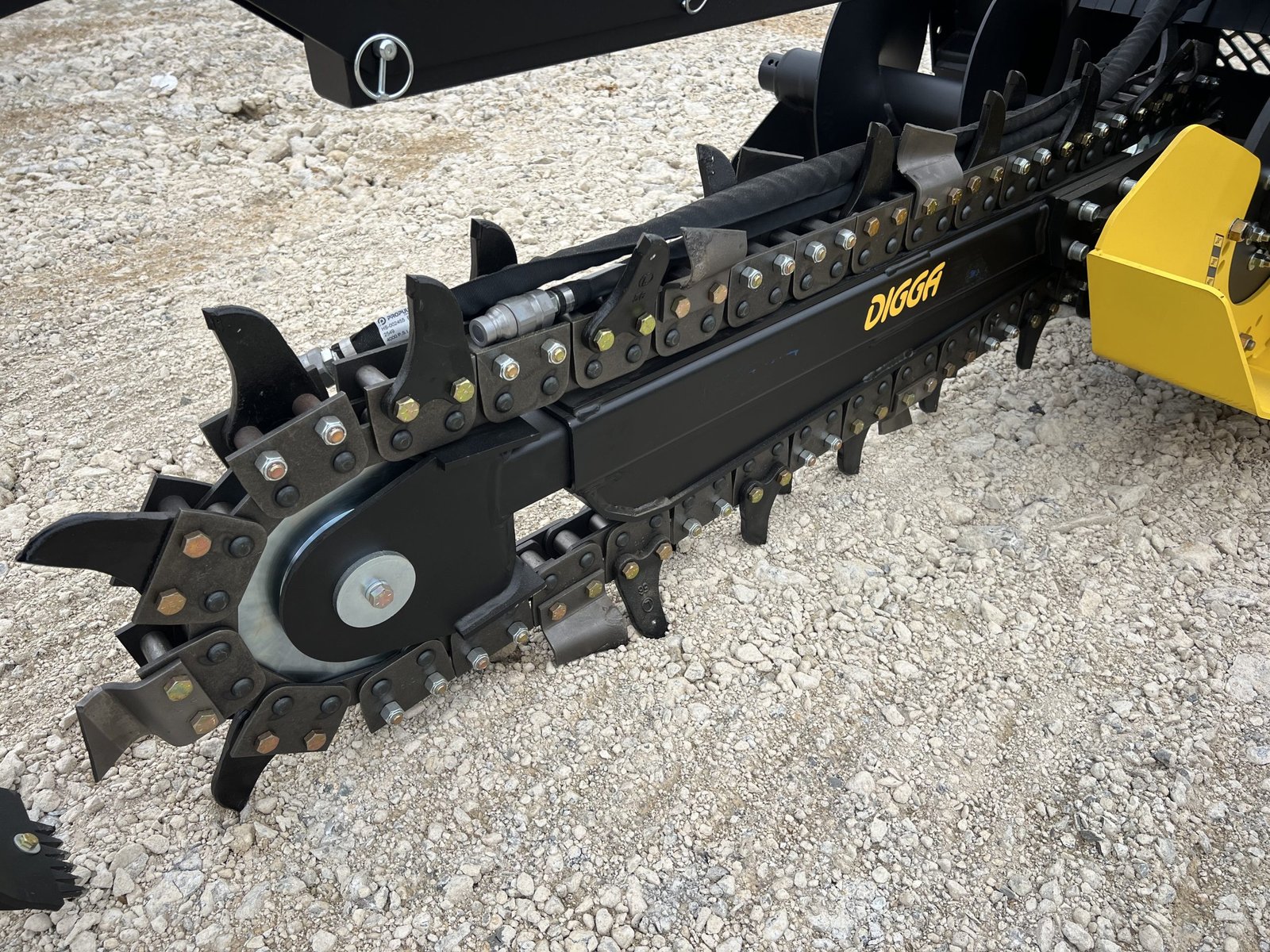 Digga 48″ x 6″ Bigfoot Combo Trencher Attachment Fits Skid Steer Quick Attach - Image 10