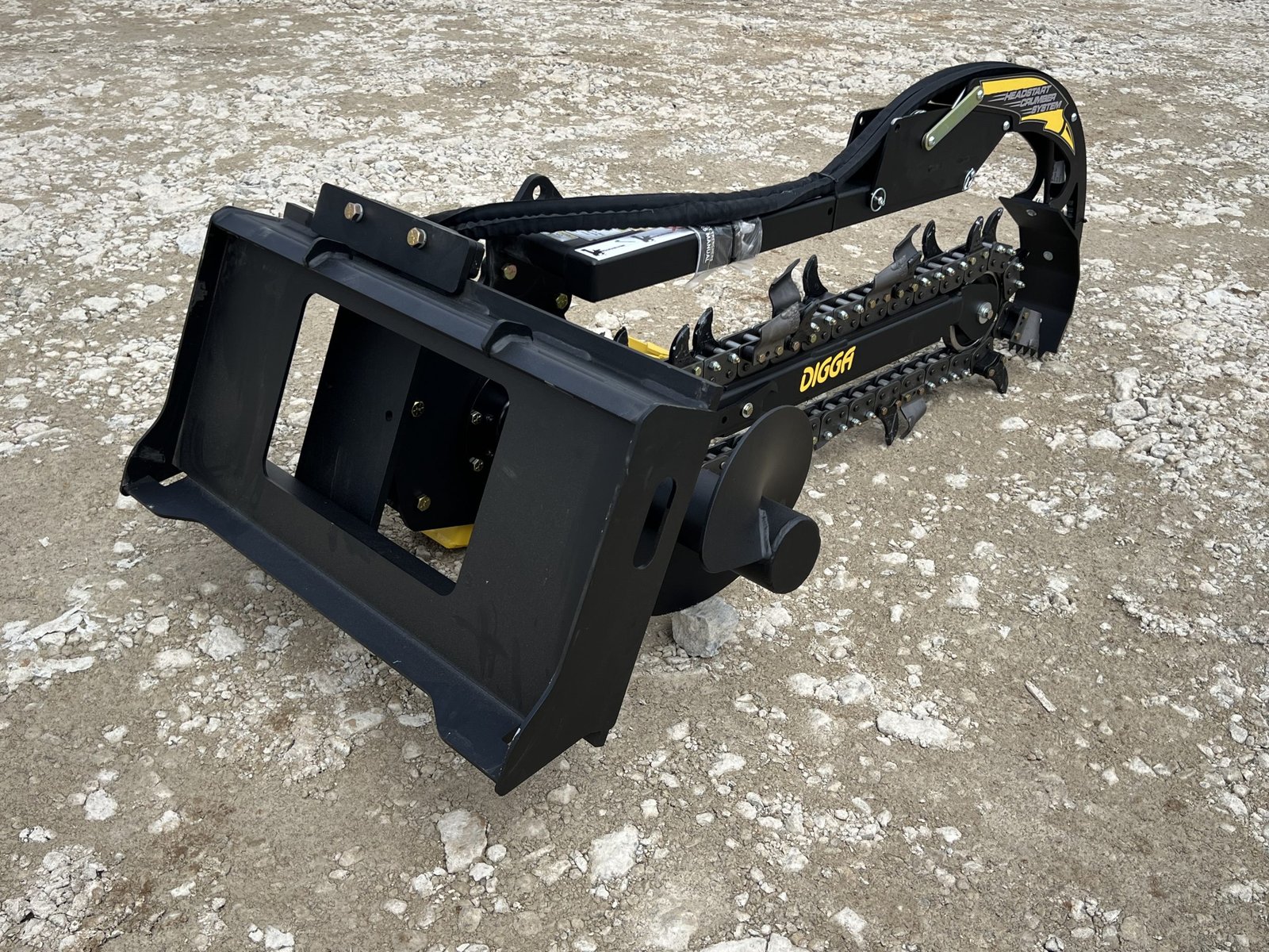 36″ x 6″ Digga Bigfoot Combo Trencher Attachment Fits Bobcat MT Mini Skid Steer - Image 5