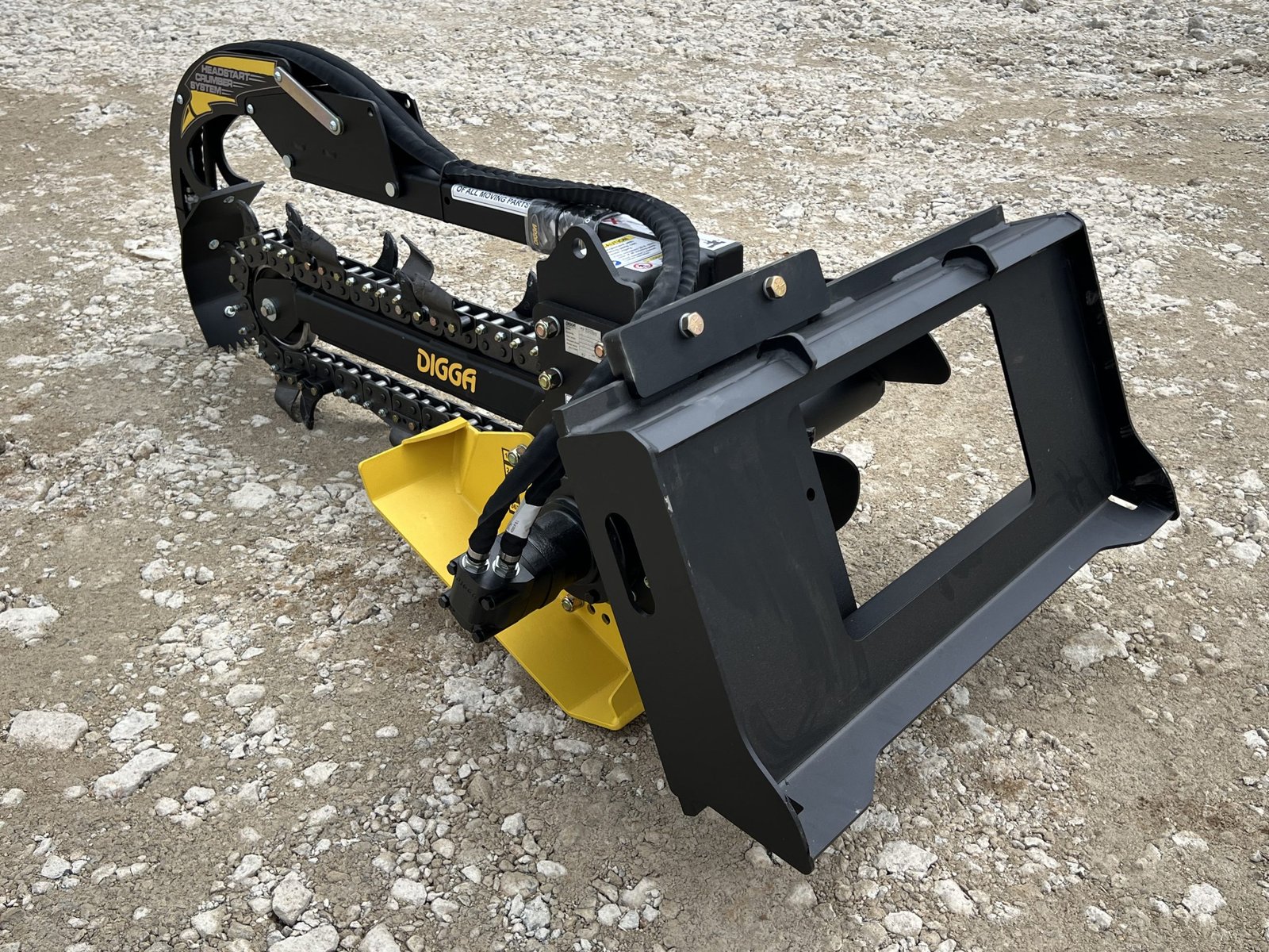 36″ x 6″ Digga Bigfoot Combo Trencher Attachment Fits Bobcat MT Mini Skid Steer - Image 7