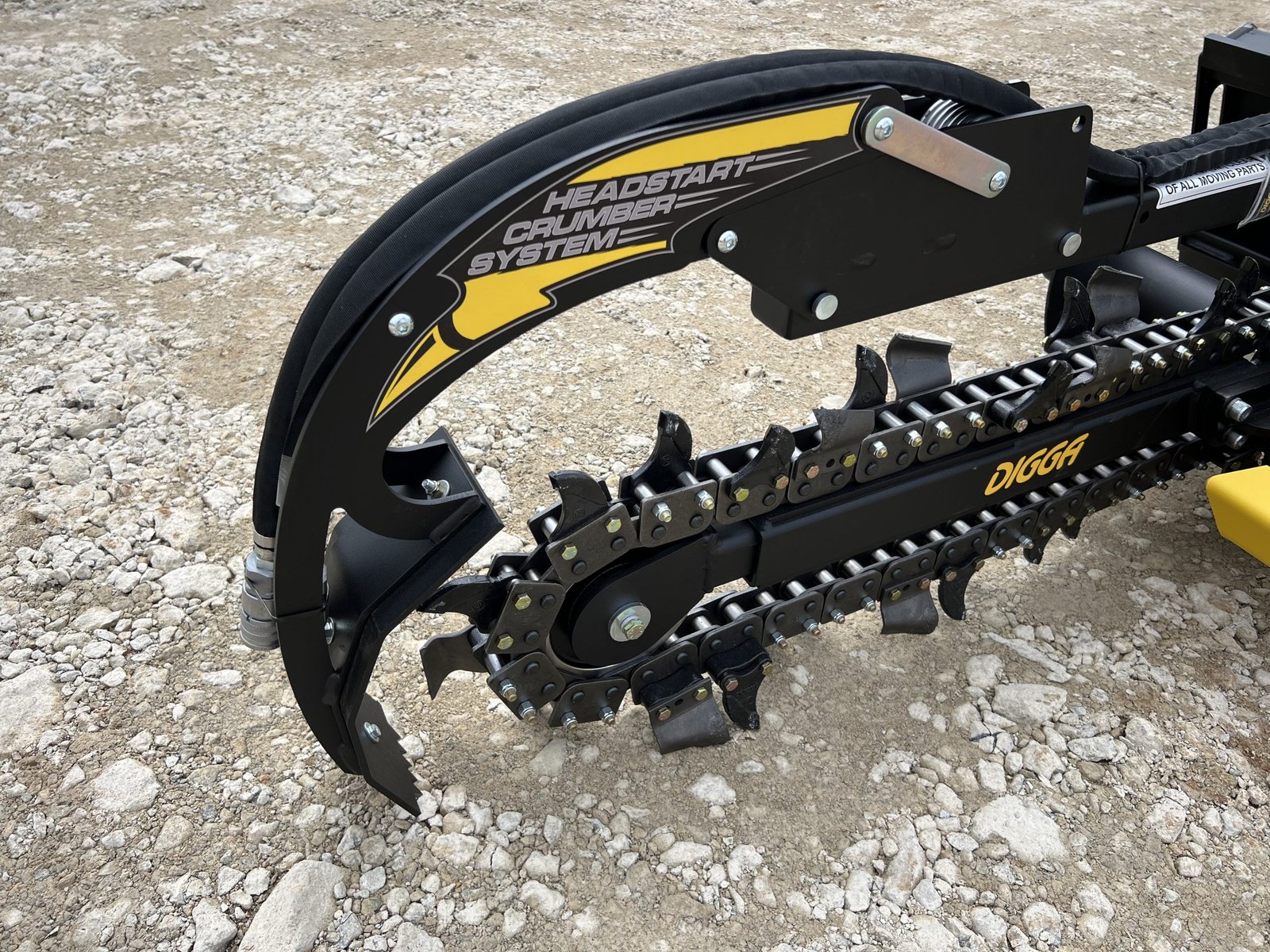 36″ x 6″ Digga Bigfoot Combo Trencher Attachment Fits Bobcat MT Mini Skid Steer - Image 11