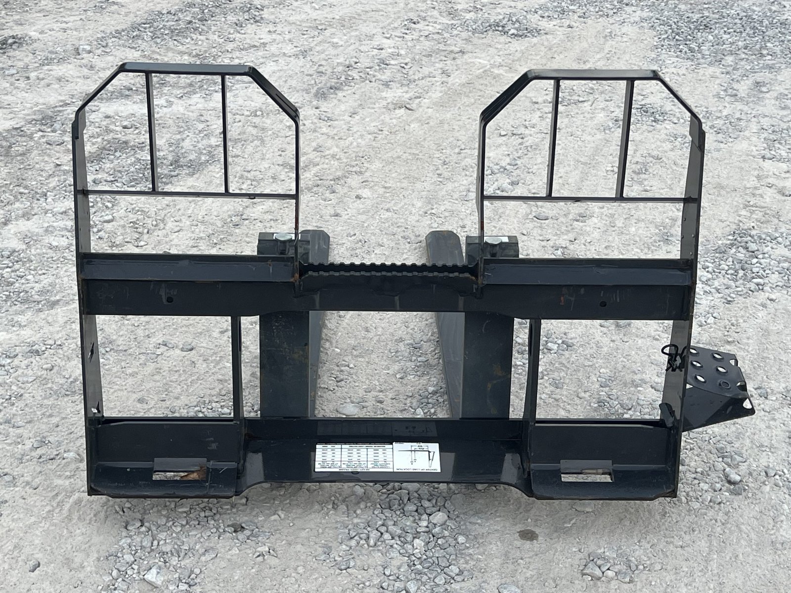 48″ Long 4,000 lb Bobcat Heavy Duty Pallet Fork Loader Skid Steer Attachment - Image 6