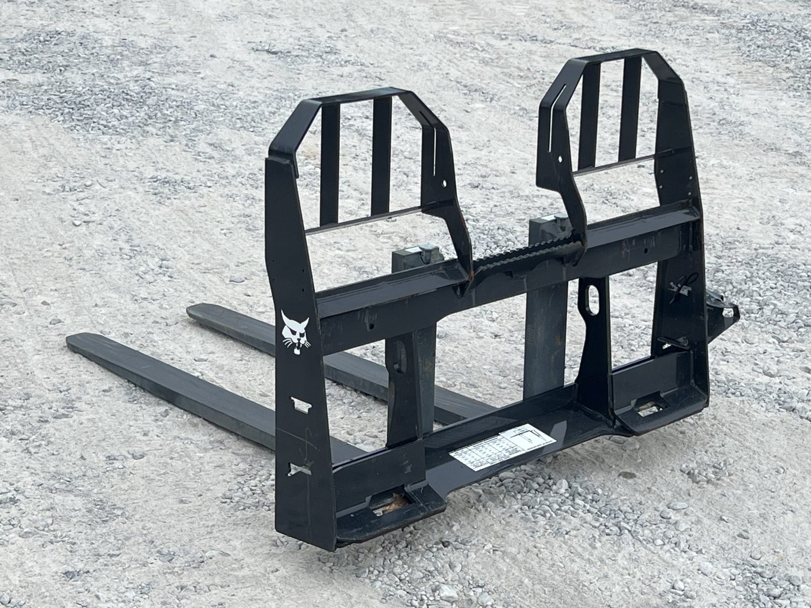 48″ Long 4,000 lb Bobcat Heavy Duty Pallet Fork Loader Skid Steer Attachment - Image 7