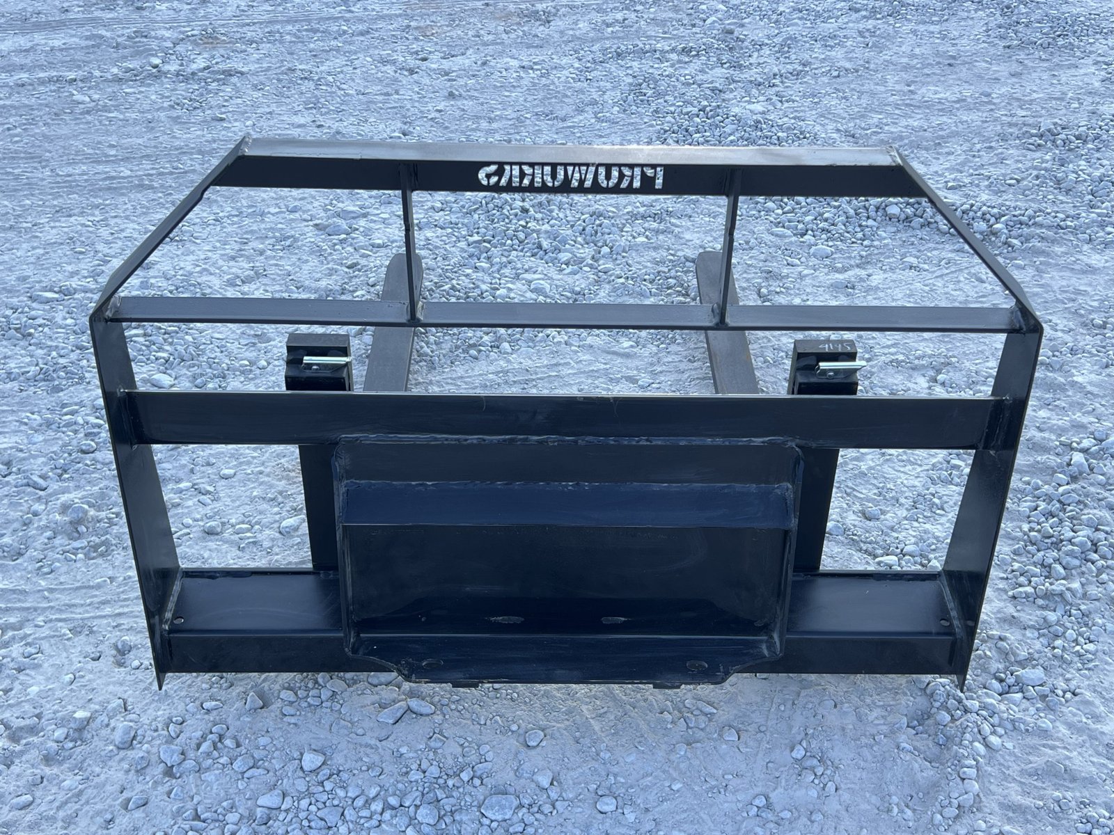 42″ Long 2,200 Pound Wide Rail Pallet Fork Attachment Fits Mini Universal Skid Steer - Image 7