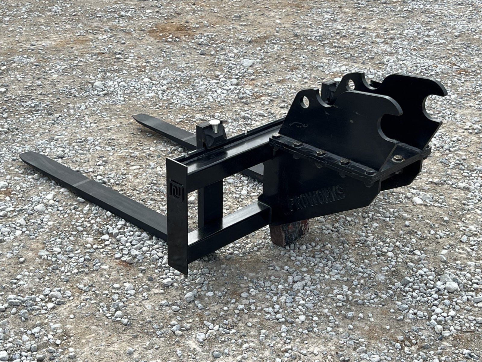 48″ 4,000 lb Pallet Forks Attachment Fits Kubota U55 KX057 KX191 Mini Excavator - Image 7