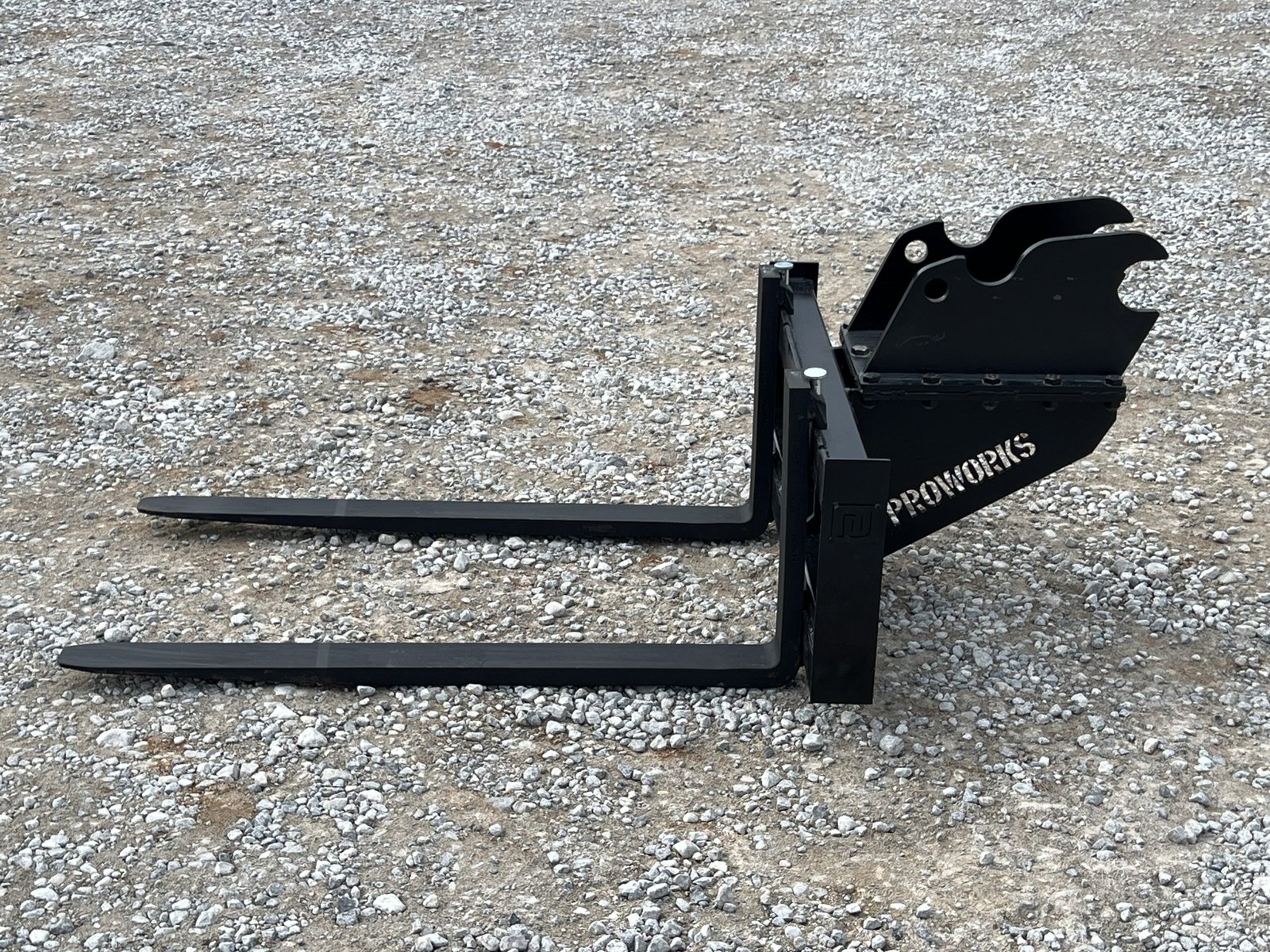48″ 4,000 lb Pallet Forks Attachment Fits Kubota U55 KX057 KX191 Mini Excavator - Image 8