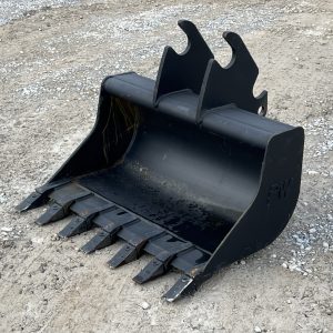 38″ Grave Cemetery Digging Tooth Bucket Fits Kubota U55 KX057 KX191 Mini Excavator