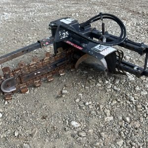 2018 Bradco 625 36″ x 6″ Trencher Attachment Dirt Teeth Fits Skid Steer Loader