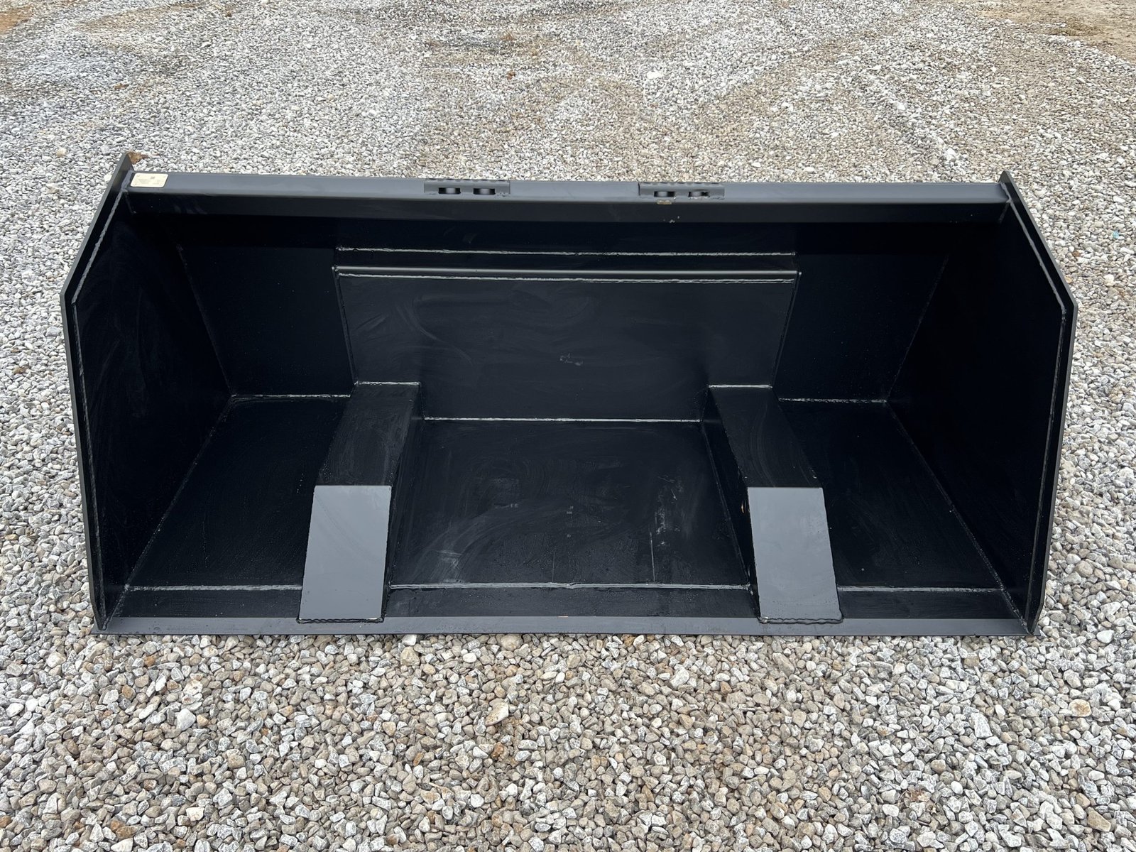 84″ High Front Dump Bucket Attachment Fits Skid Steer Quick Attach - Image 2