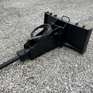 2019 Okada ORV550 Hydraulic Concrete Breaker Hammer Attachment Fits Skid Steer