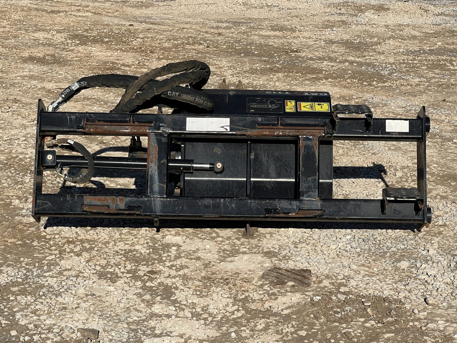 2021 CAT T112 48″ x 6″ Trencher Attachment Combo Chain Fits Skid Steer - Image 9