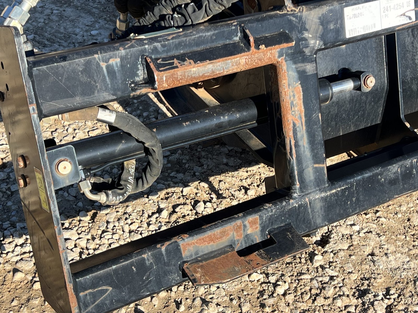 2021 CAT T112 48″ x 6″ Trencher Attachment Combo Chain Fits Skid Steer - Image 12