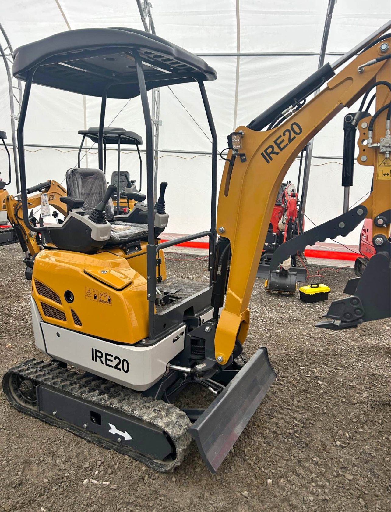 IRE20 Mini Excavator Kubota Diesel Engine - Image 2