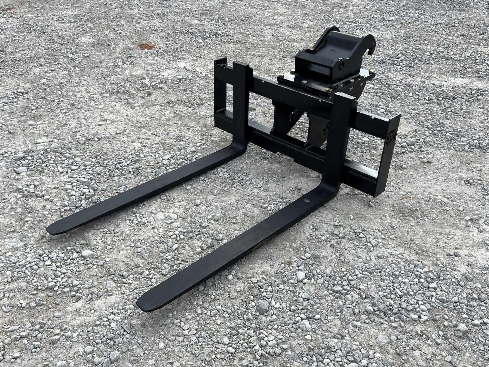 48″ 5,500 Pound Pallet Forks Attachment Fits Bobcat Quick X-Change Mini Excavator