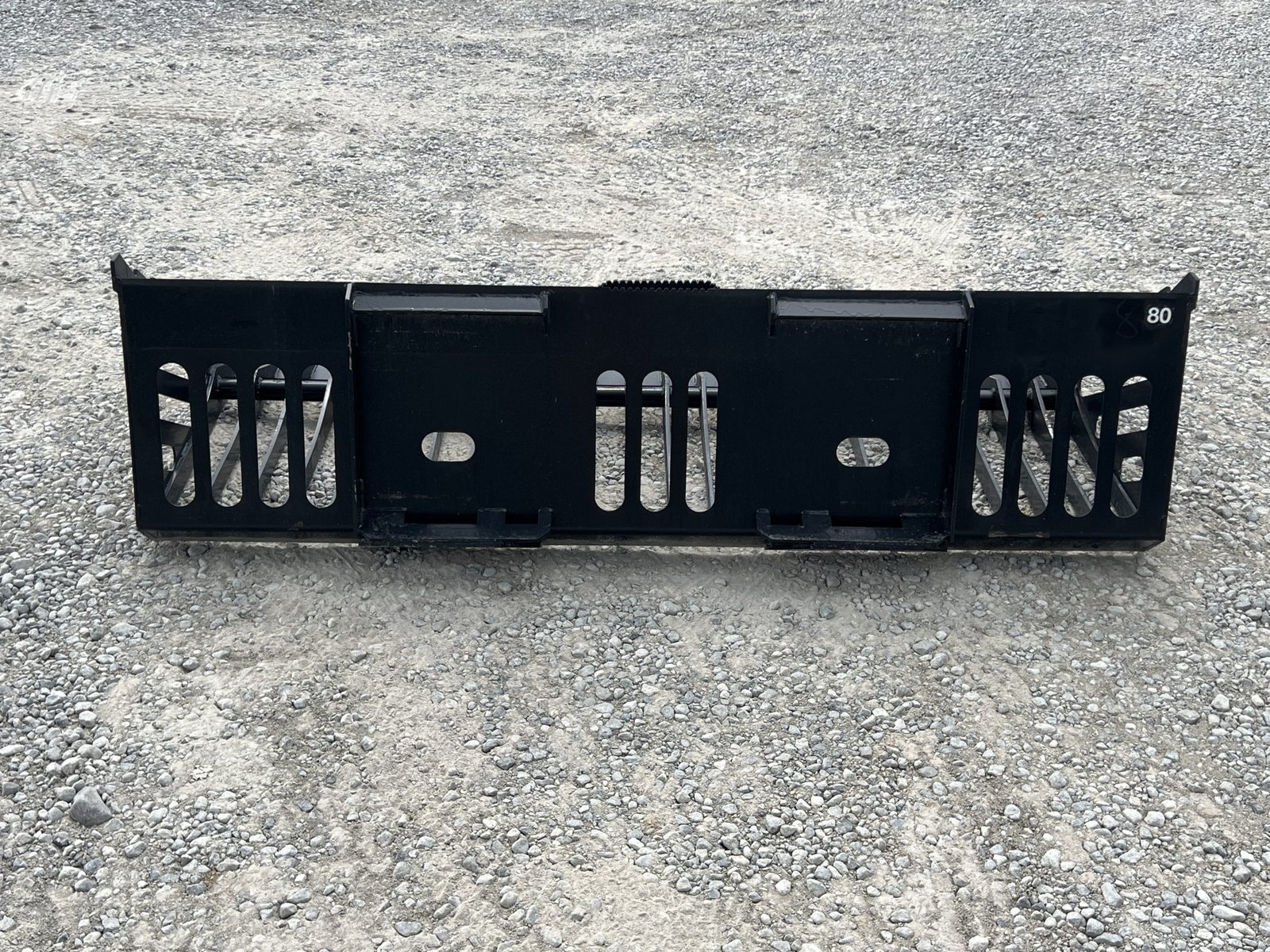 80″ Heavy Duty Skeleton Rock Bucket Attachment Fits Skid Steer Quick Attach - Image 6