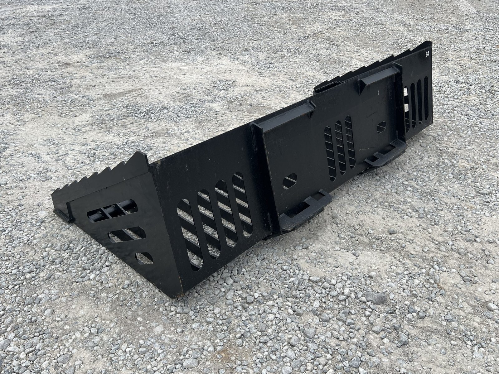84″ Heavy Duty Skeleton Rock Bucket Attachment Fits Skid Steer Quick Attach - Image 7