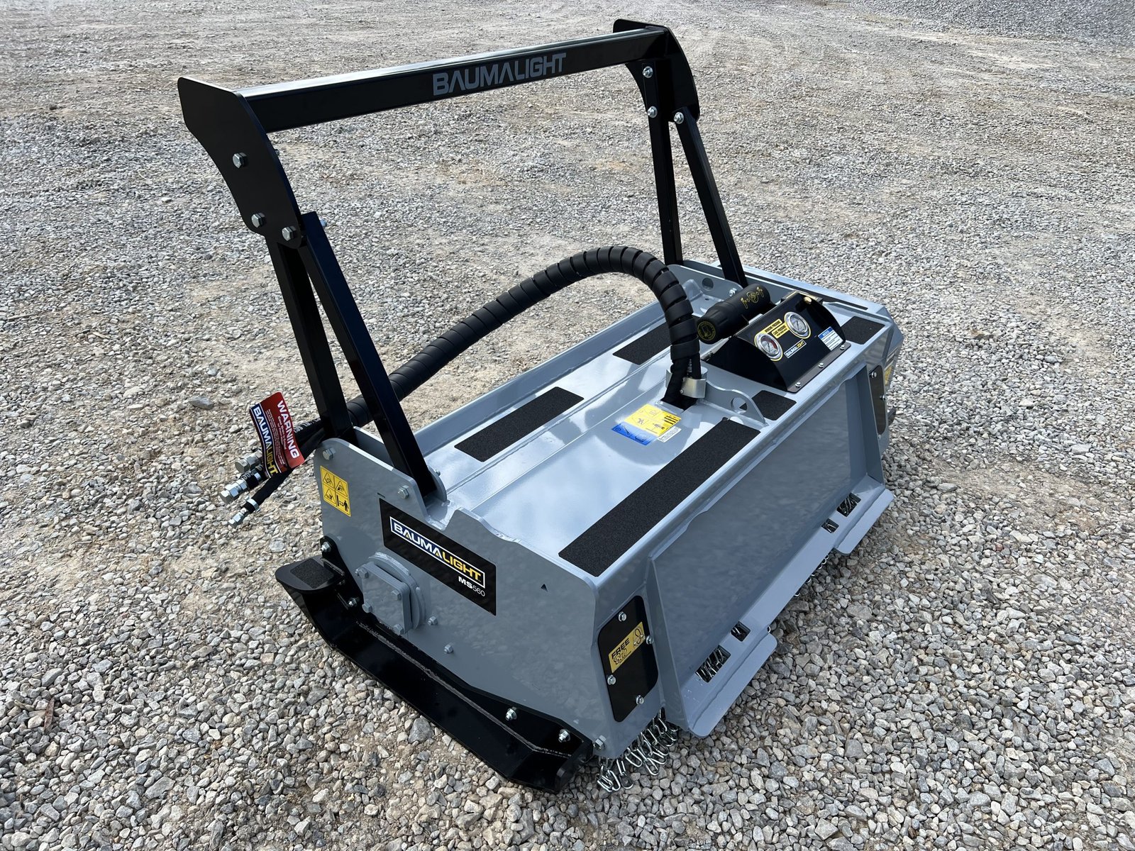 Baumalight MS560 Fixed Tooth Forestry Mulcher Attachment Fits Skid Steer Quick Attach - Image 5