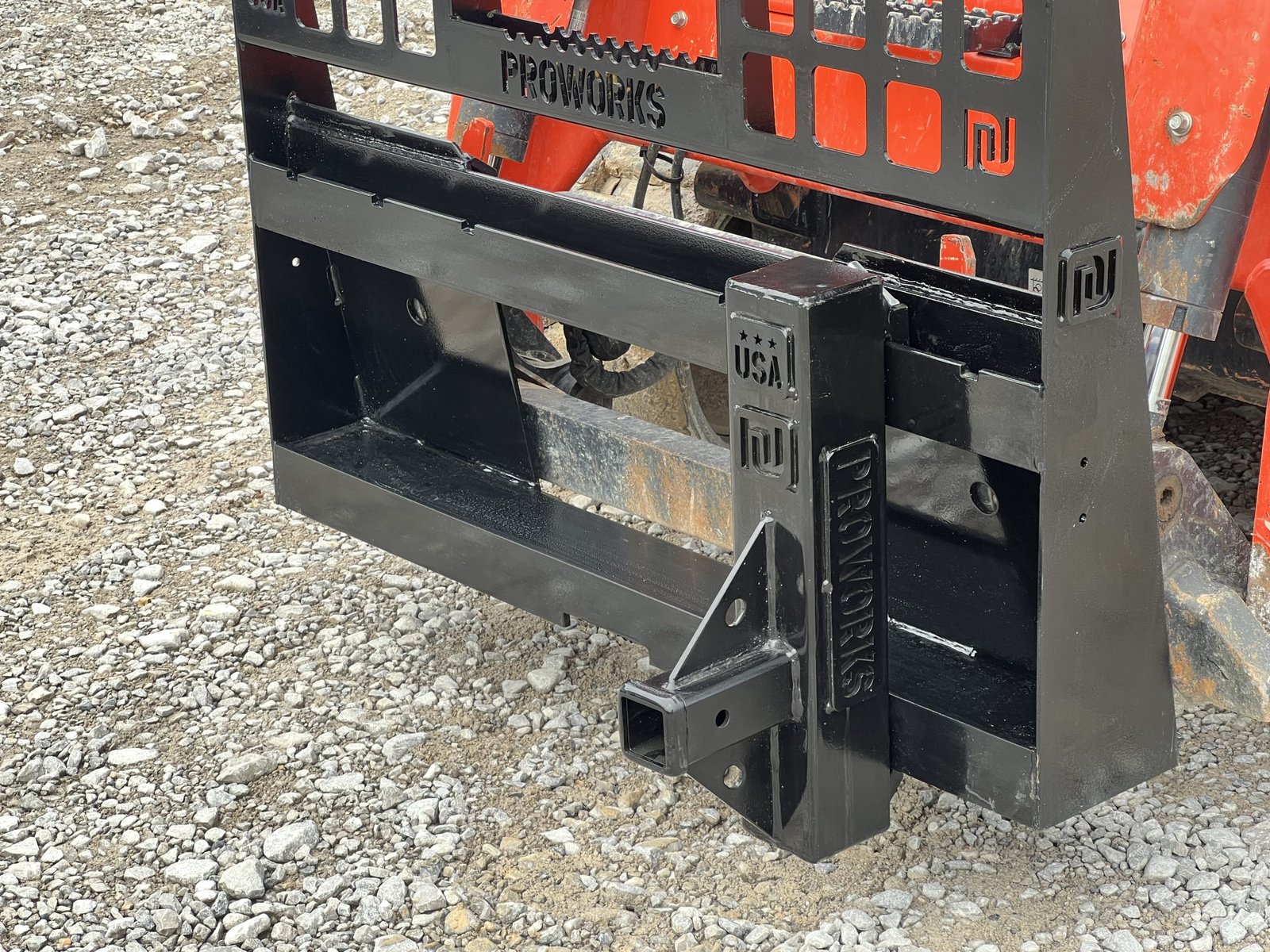 2″ Hitch Receiver Attachment Bracket Fits Class II ITA Pallet Fork Frame Carriage - Image 16