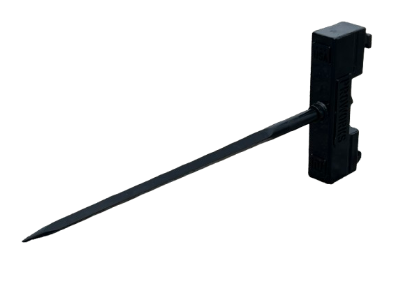 49″ Hay Bale Spear Attachment Fits Class II ITA Pallet Fork Frame Carriage