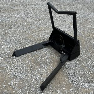 Hydraulic Nursery Tree Fork Attachment Fits Mini Skid Steer