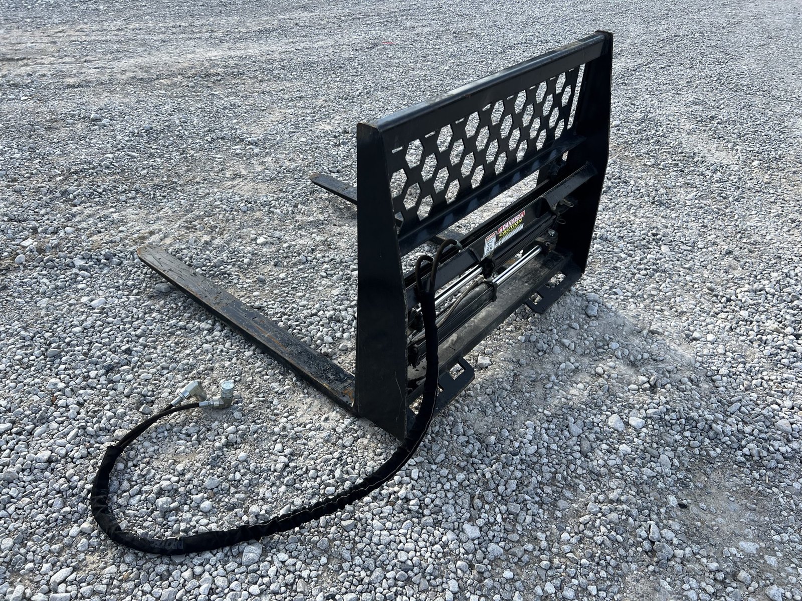 48″ Hydraulic Pallet Forks Fork Positioner Fits Skid Steer Tractor Quick Attach - Image 6