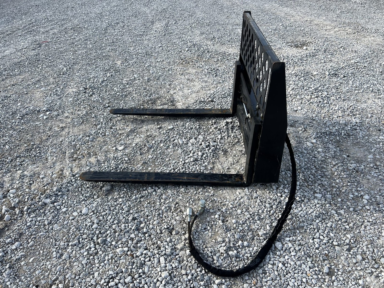 48″ Hydraulic Pallet Forks Fork Positioner Fits Skid Steer Tractor Quick Attach - Image 7