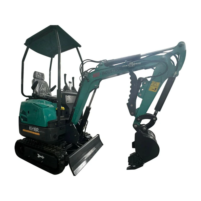 1 Ton, RATO Mini Small Excavator w/ Hydraulic Thumb | KH16R - Image 2