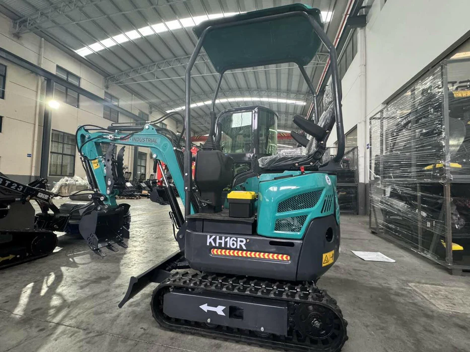 1 Ton, RATO Mini Small Excavator w/ Hydraulic Thumb | KH16R - Image 4