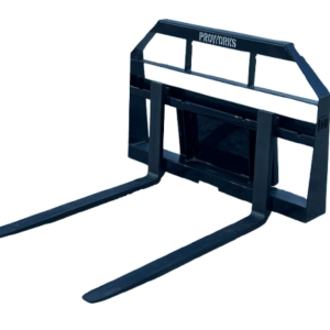 42″ Long 2,200 Pound Wide Rail Pallet Fork Attachment Fits Mini Universal Skid Steer