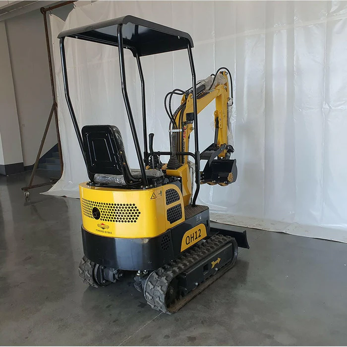 1 Ton, 13.5 HP Gasoline Engine (B&S) Mini Excavator | QH12 - Image 3