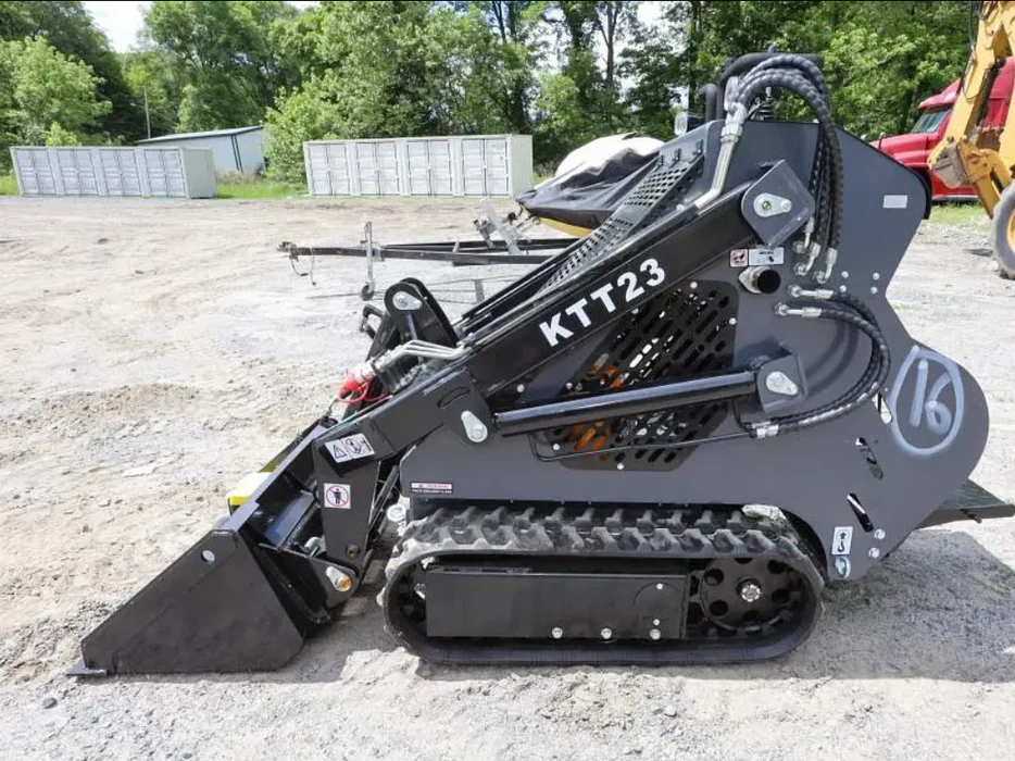 1 Ton, RATO Engine Mini Stand On Skid Steer Track Loader | KTT23 - Image 3