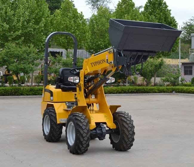 New TYPHON Wheel Loader with Kubota D1105 engine 24 hp 1 ton Load USA - Image 9