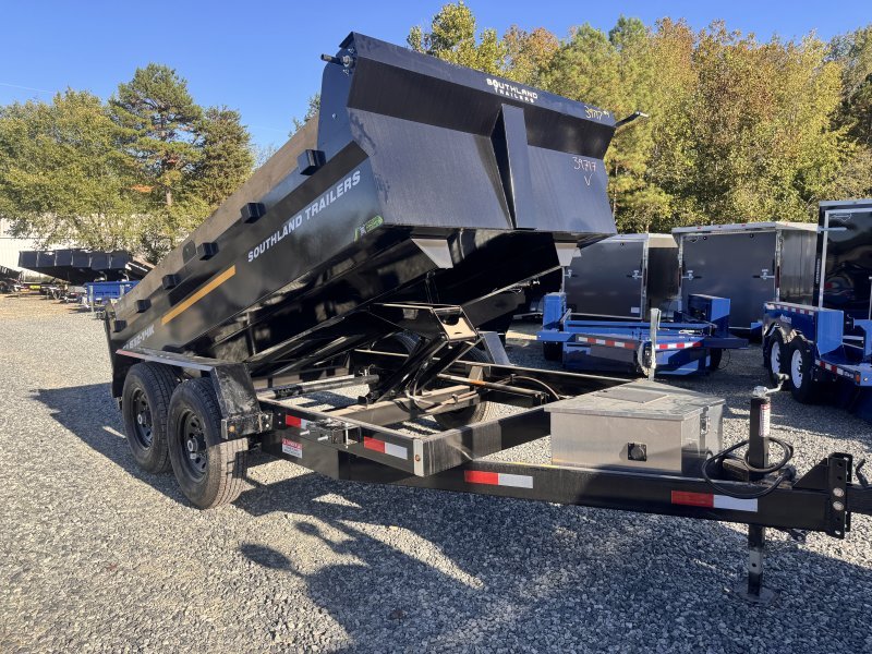 2026 Southland SL612-15K 6×12 Dump Trailer 2′ Sides 15K GVWR