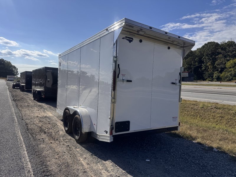 2025 Cynergy 7×14 Enclosed Trailer Pro Series Slant-V .080 Exterior 60″ Extended Tongue Ramp 7K GVWR - Image 4