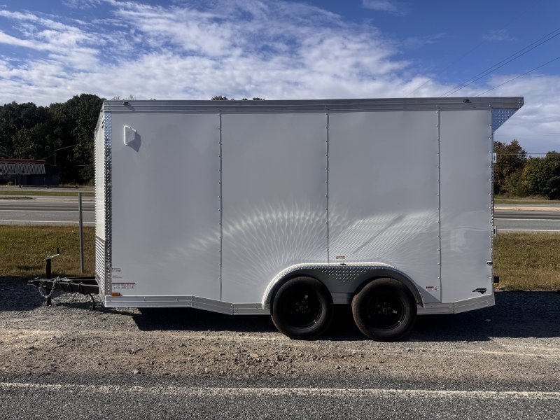2025 Cynergy 7×14 Enclosed Trailer Pro Series Slant-V .080 Exterior 60″ Extended Tongue Ramp 7K GVWR - Image 2