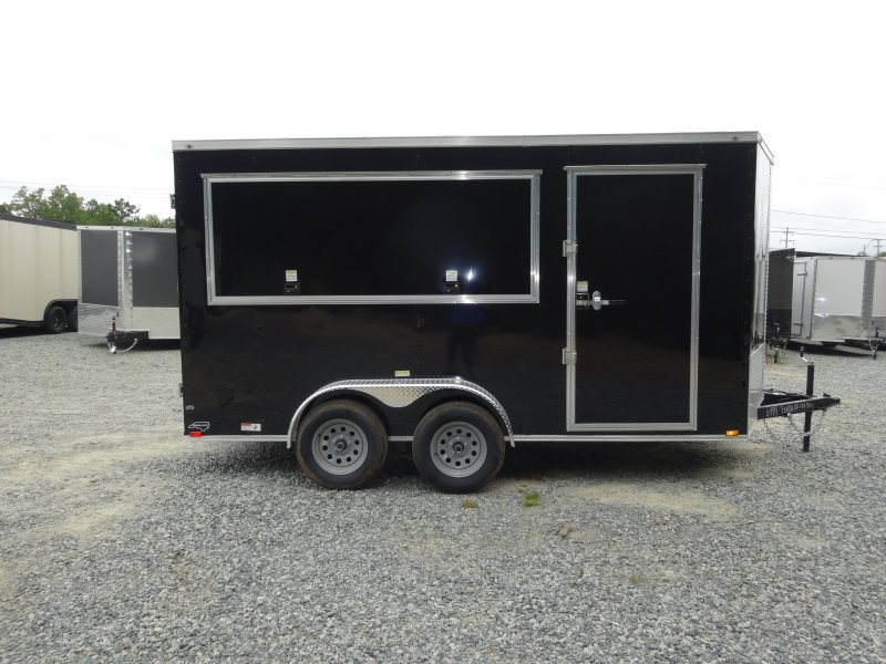 2026 Quality Cargo 7×14 Concession Trailer Pro Series Barn Door 50 Amp Electrical - Image 10