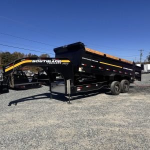 2026 Southland 7×16 Gooseneck Dump Trailer 25K GVWR