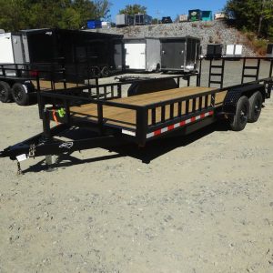 2025 Nolan 7×18 Utility Landscape Trailer ATV Style 7K GVWR