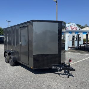 2026 Quality Cargo 7×14 Enclosed Trailer STD Ramp 7K GVWR